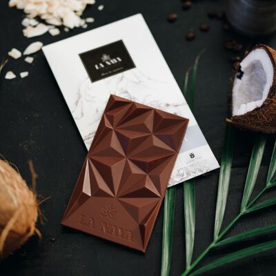 Milk Chocolate with Coffee & Roasted Coconut