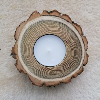 ACACIA CANDLE HOLDER