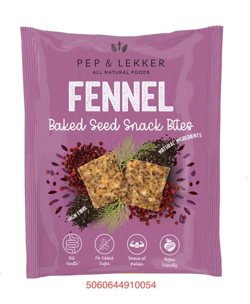 Fennel Prebiotic Baked Seed snack bite - 30g