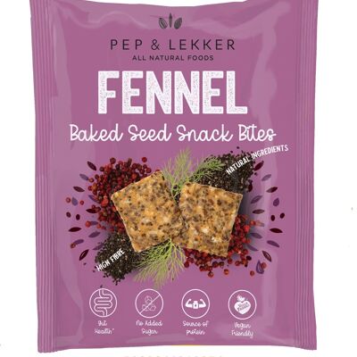 Fennel Prebiotic Baked Seed snack bite - 30g