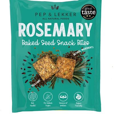 Rosemary Prebiotic Baked Seed Snack Bite - 30g