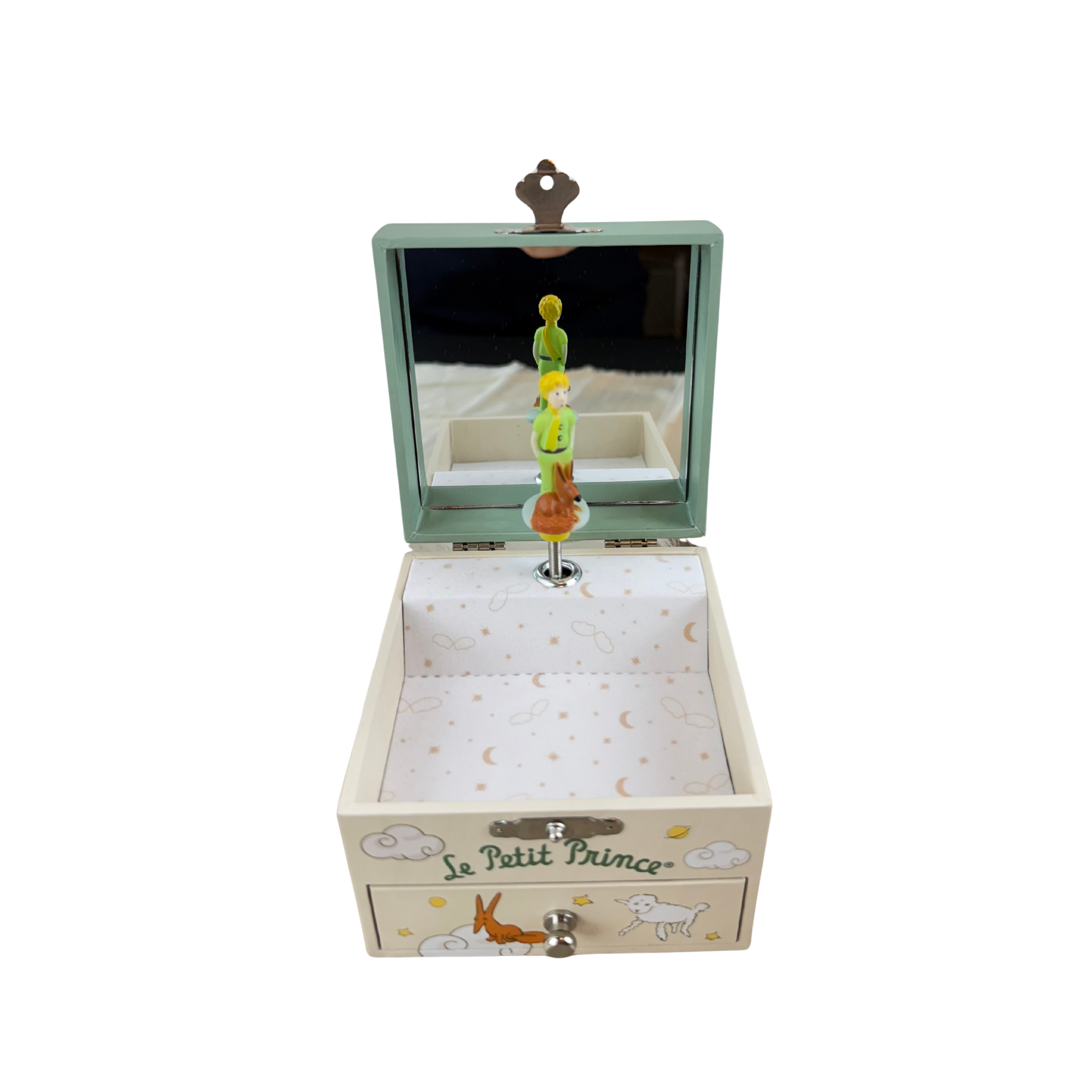 Buy wholesale The Little Prince Phosphorescent Cube Music Box - Garden