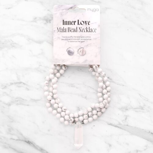 Inner Love Mala Bead Necklace