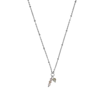 Necklace Ametrine & Labradorite - Silver