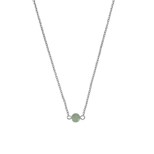 Necklace Amazonite - Silver