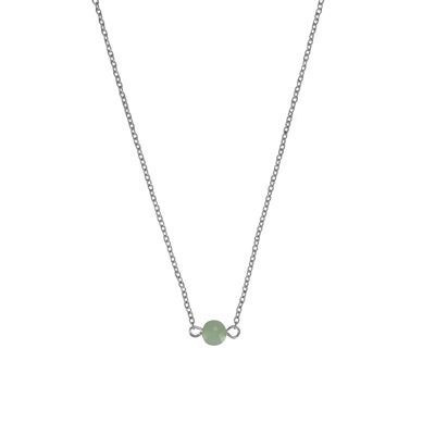 Necklace Amazonite - Silver
