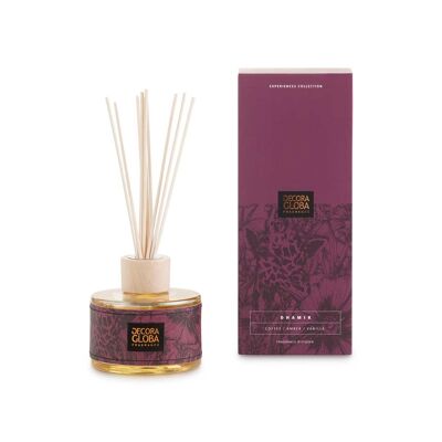 Mikado Diffuseur - Parfum Masculin Café, Cuir & Vanille - Dhamir - 250ml/8.45fl.oz