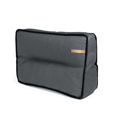 Bergamo water-resistant Pallet Cushions Corner - Dark Grey