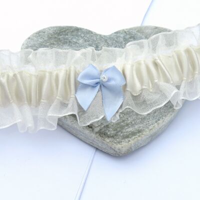 Something Blue Wedding Garter