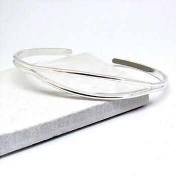 Bracelet ouvert en argent 1