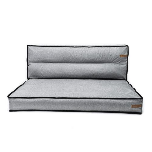 Bergamo water-resistant Pallet Cushions Set -  Light Grey