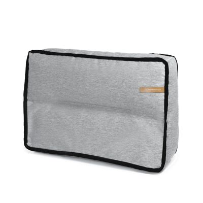 Bergamo Waterresist Pallet Cushions Corner -  Light Grey