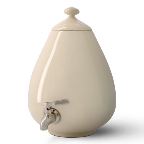 Ceramic Dispenser 5L – Porcelain Egg – Porcelain Light NB! Tap sold separately