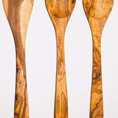 Olive wood kitchen utensil set