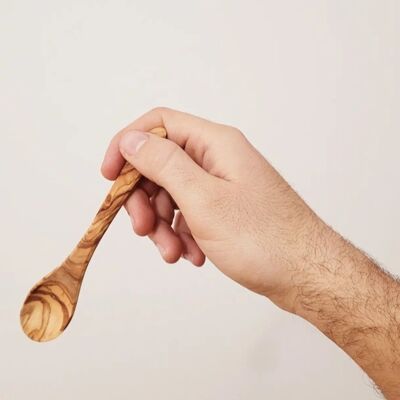 Olive wood coffee spoon - teaspoon