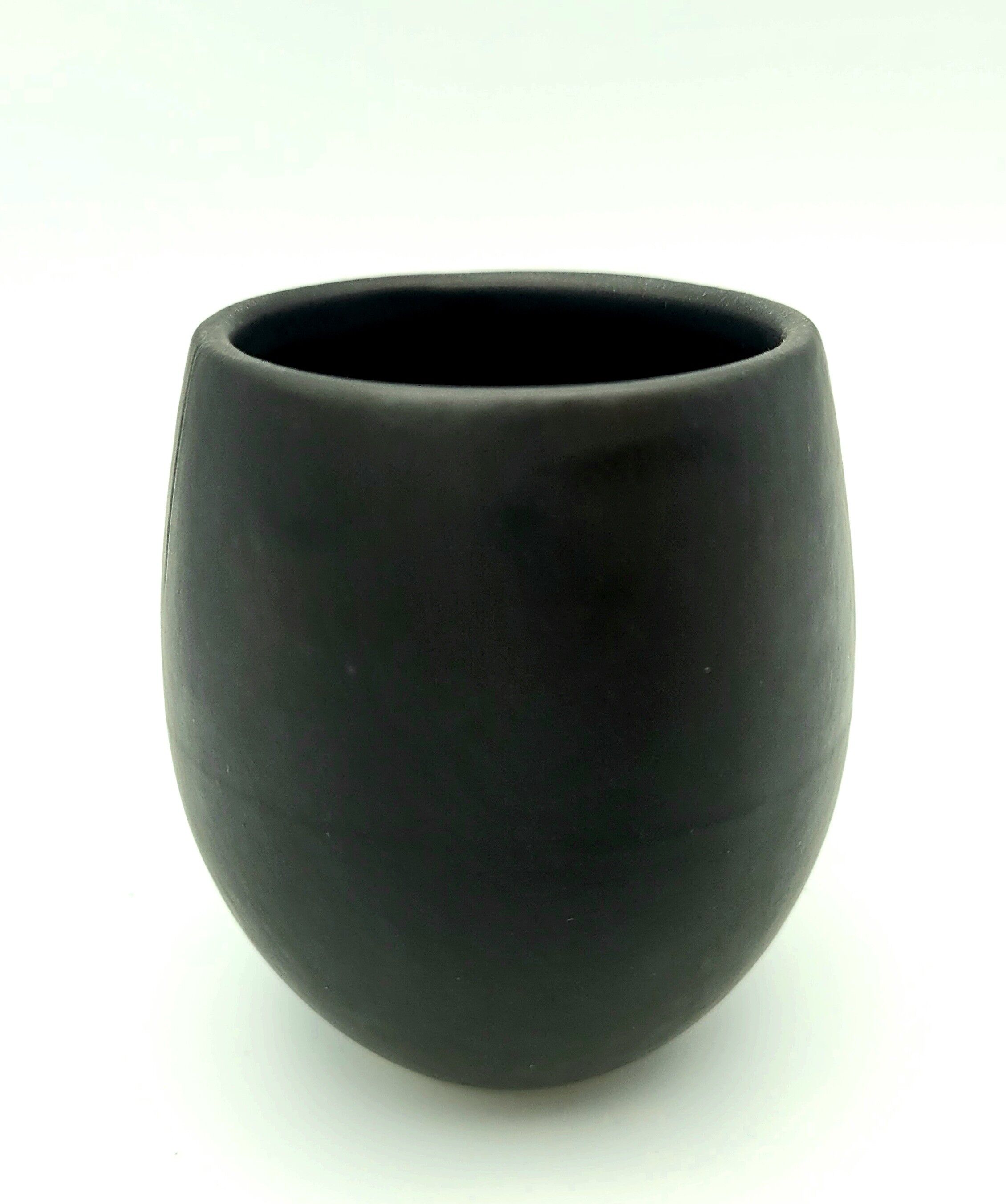 Tazzina espresso in gres - nero opaco - 14cl