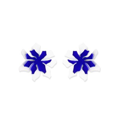 ROSETA blue earrings