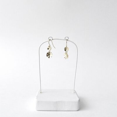 Éclat du jour - Boucles d'oreilles - PÉTALE double