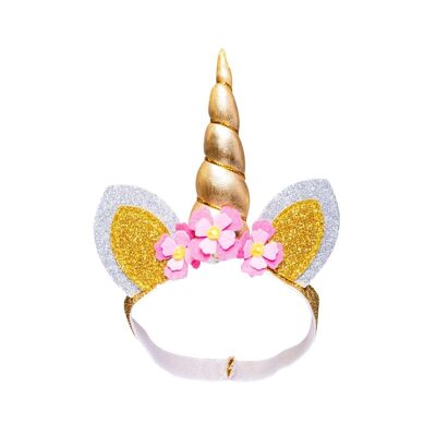 Doll unicorn hair band, size. 35-45 cm