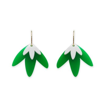Green CAMPANILLA earrings