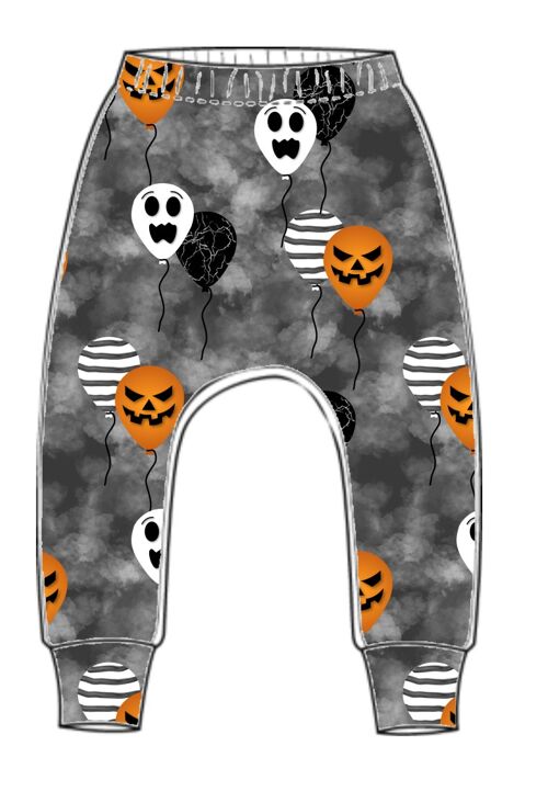 Leggings Halloween Balloon    Harem Leggings 2-3 Years