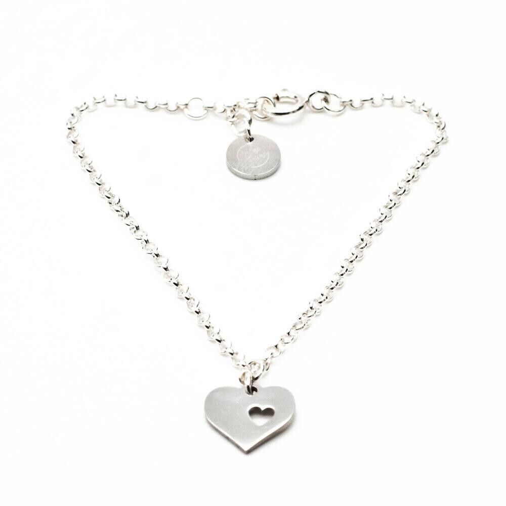 Bracciale in argento sterling Self-LOVE