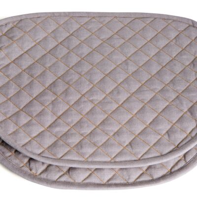 Organic Cotton Quilted Placemats