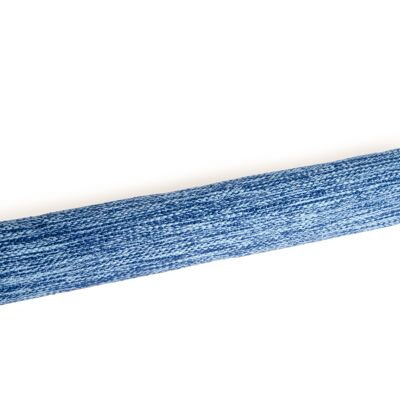 Organic cotton Handmade Yoga Mat - Blue