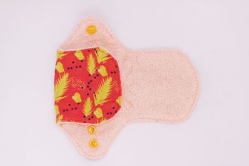 Serviette menstruelle lavable - Coton bio avec intérieur Bambou - Fabriqué en France 10