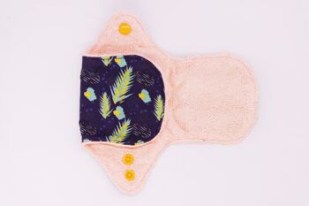 Serviette menstruelle lavable - Coton bio avec intérieur Bambou - Fabriqué en France 11