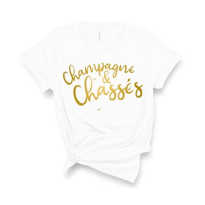 Champagne & Chasses - Unisex Fit T-Shirt