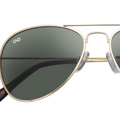 Sunglasses Ann Gold/green