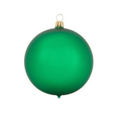 Boule de Noël Blubb vert mat
