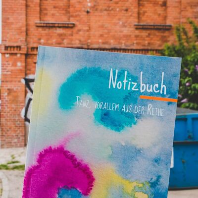 Notizbuch »Tanz, vor allem aus der Reihe«