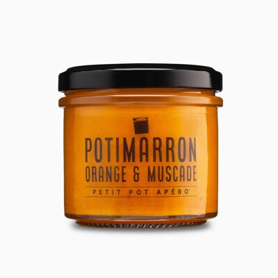 Tartinable - POTIMARRON, ORANGE & MUSCADE - Petits pots apéro'