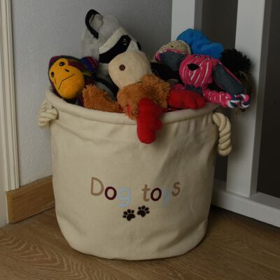 Dog toys basket "Dog toys"