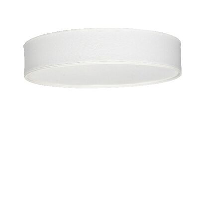 Ceiling light Soft Ø44 white linen