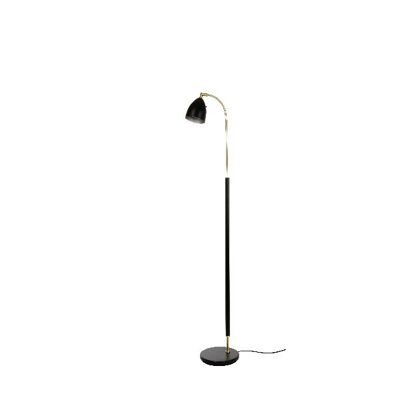 Floor lamp Deluxe black/brass