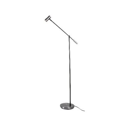 Floor lamp Cato height 100-133,9cm oxide grey