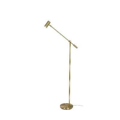 Floor lamp Cato height 100-133,9cm polished brass dimmable