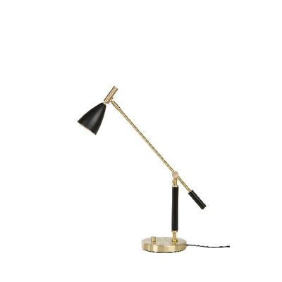 Table lamp Frank 2.0 black/brass