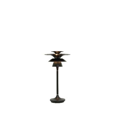 Table lamp Picasso Ø18 flat black height 35,5cm