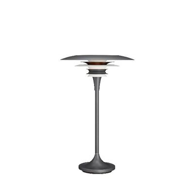 Table lamp Diablo Ø30 oxide grey
