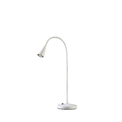 Table lamp Ledro flat white height 48cm