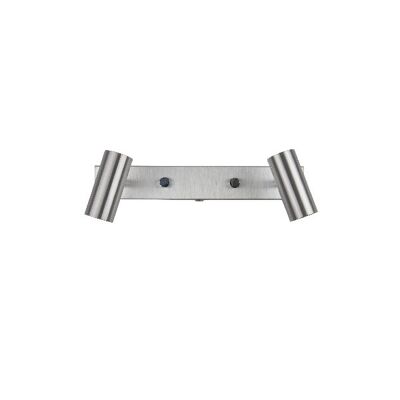 Wall lamp Cato double aluminium