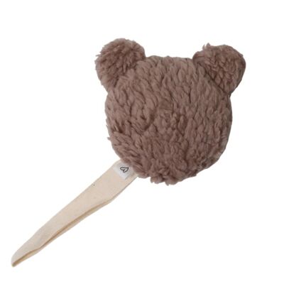 Pacifier hug Teddy | Bear Cotton Taupe