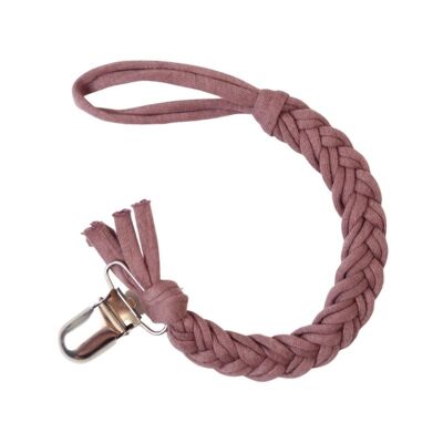 Pacifier cord braided cotton | Woodchuck