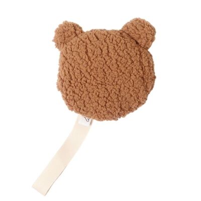 LOVE issue | Pacifier cuddly bear camel