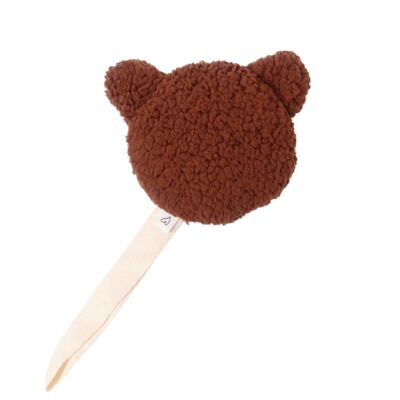 LOVE issue | Pacifier cuddly bear brown