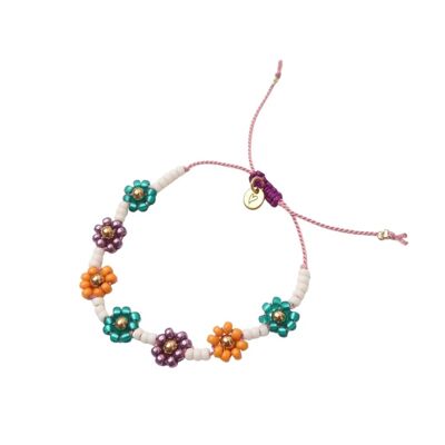 Pulsera | Margarita púrpura